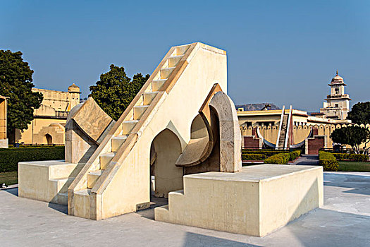 观测,简塔曼塔天文台,斋浦尔,北印度,印度,亚洲
