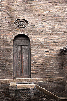 山西省晋中历史文化名城---榆次老城榆次县衙厢房过道