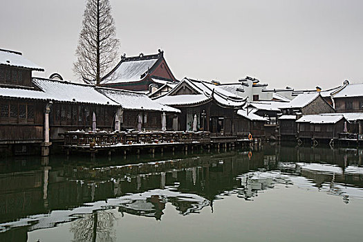 乌镇雪景