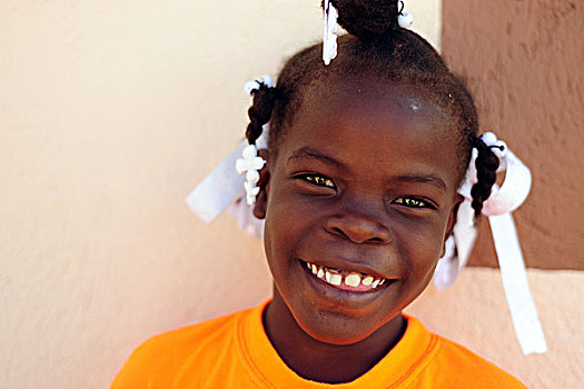 haiti,port,au,prince,portrait,of,girl,with,braids