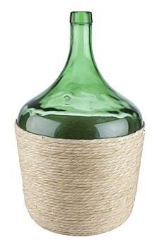 大,绿色,玻璃杯,葡萄酒瓶