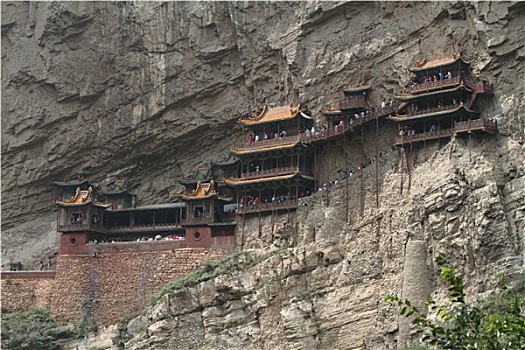 悬空寺,大同,中国