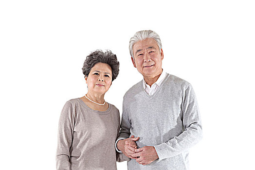 东方中老年夫妇肖像