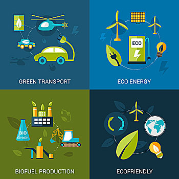 燃料,设计,概念,绿色,运输,能量,生物燃料,制作,象征,隔绝,矢量,插画