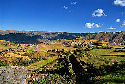 印加遗迹,库斯科市,秘鲁