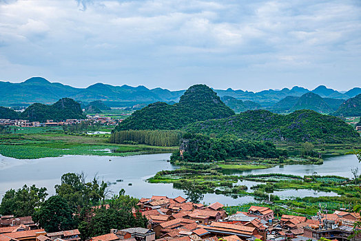 云南省文山州丘北县普者黑景区