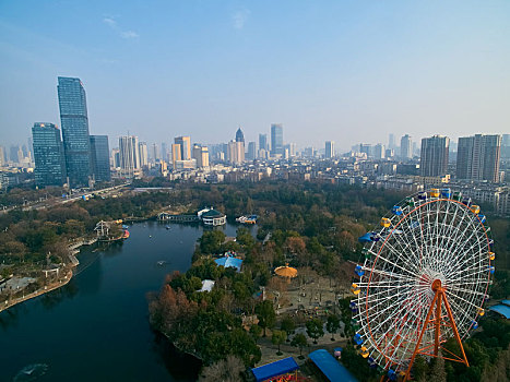 合肥市景,杏花公园