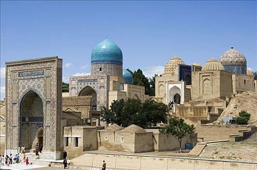 陵墓,墓地,撒马尔罕,世界遗产,乌兹别克斯坦