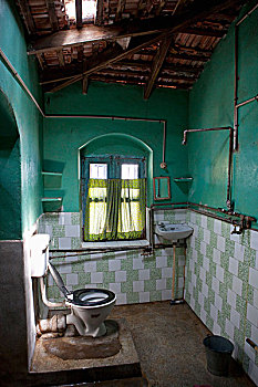 浴室,泰米尔纳德邦,印度