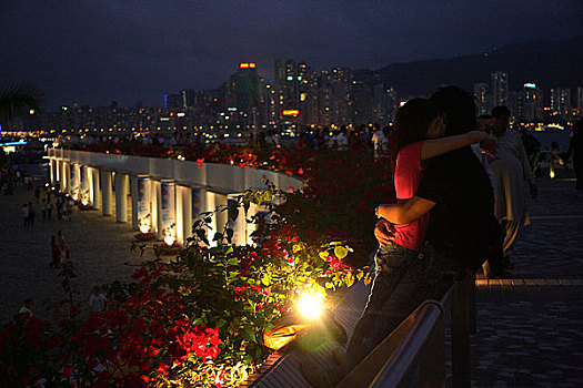 香港回归十周年图片展览－香港夜景