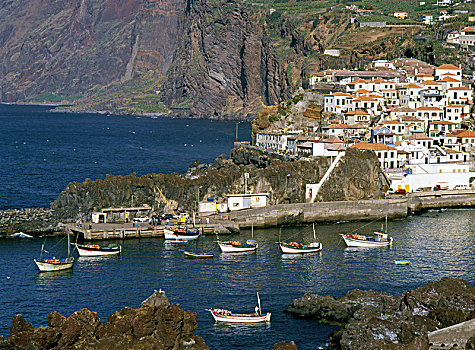 葡萄牙,马德拉岛,渔村
