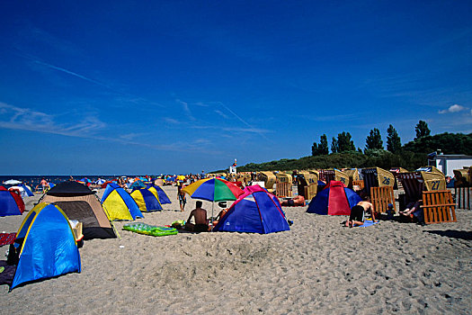 岛屿,海岸,海滩,太阳,帐篷