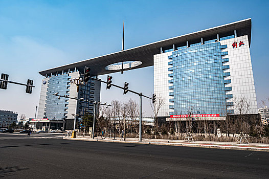 中国长春第一汽车制造厂总部办公楼建筑景观