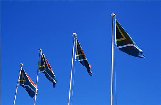 南非,旗,飘扬,国会广场
