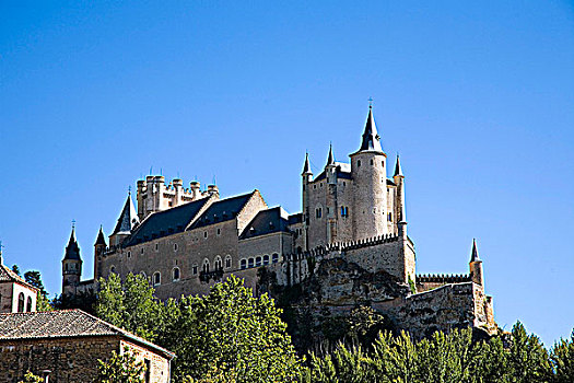 城堡,塞戈维亚,西班牙,2007年