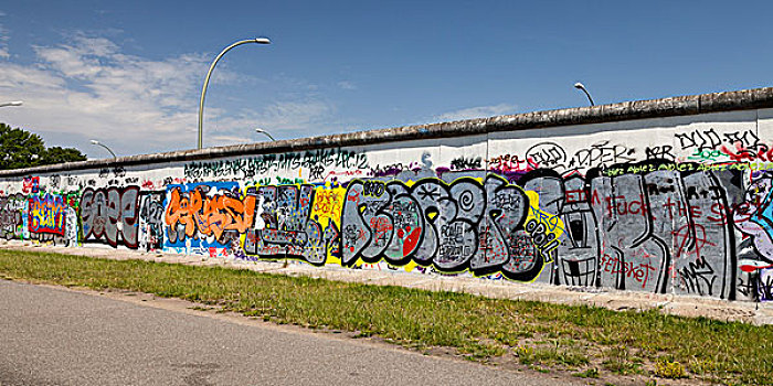 柏林墙,画廊,东方,弗里德里希,柏林,德国,欧洲