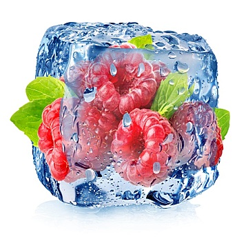 树莓,冰
