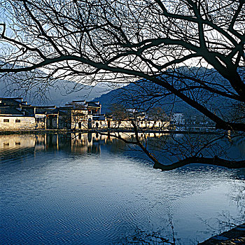 黟县宏村南湖