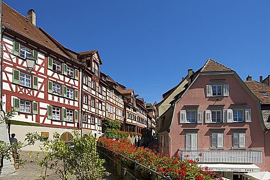 半木结构房屋,德国,欧洲
