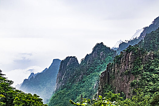 安徽省黄山市黄山风景区自然景观