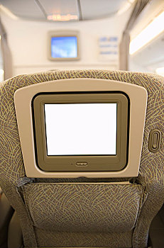 显示屏,飞机,座椅