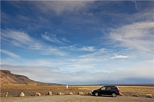 四轮驱动,交通工具,南,区域,冰岛