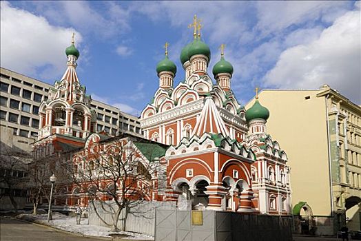 圣三一教堂,莫斯科,俄罗斯