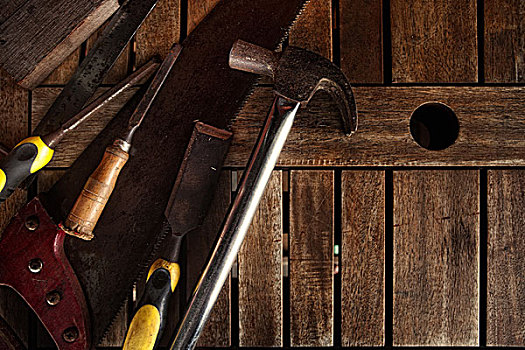 脏,手工工具,木质