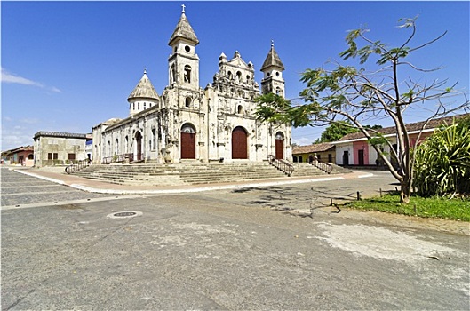 教会,瓜达卢佩,格拉纳达,尼加拉瓜