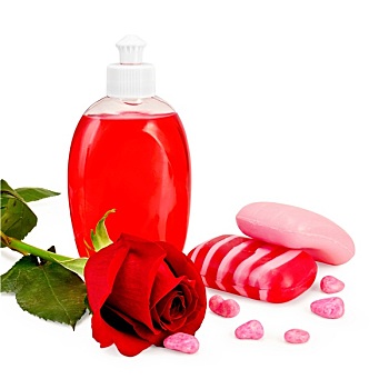 肥皂,不同,玫瑰