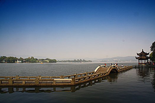 浙江省杭州西湖风景区之断桥