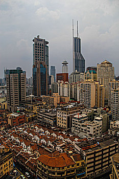 上海老城区,人民广场