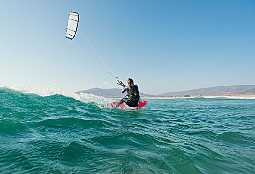 风筝冲浪,塔里,安达卢西亚,西班牙