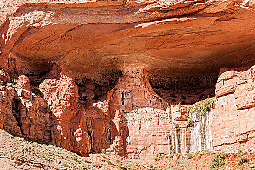 岩石构造,科罗拉多河,大峡谷,亚利桑那,美国