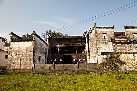 江西婺源,晓起,油菜花,徽派建筑,民居