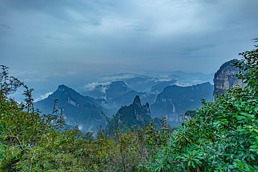 天子山