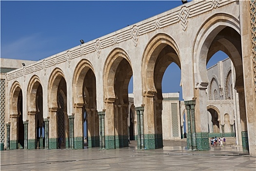 哈桑二世清真寺,卡萨布兰卡,摩洛哥