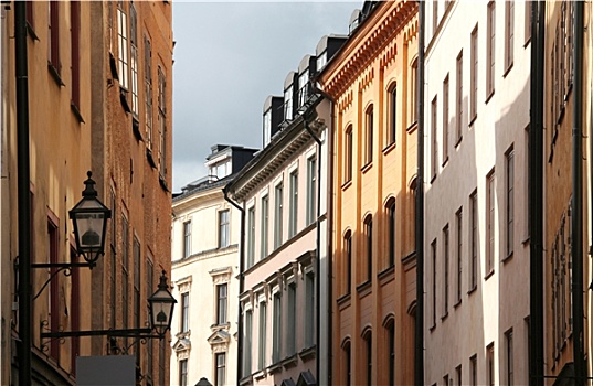 街道,风景,斯德哥尔摩,瑞典