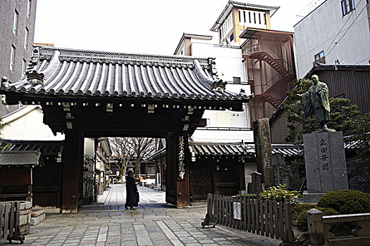 京都,骑自行车,日本