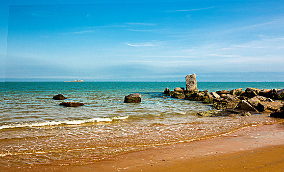 海岸,沙滩