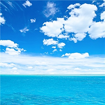 海洋,天空