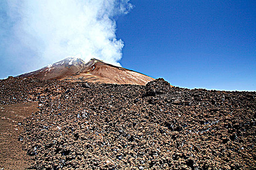 意大利,西西里,火山