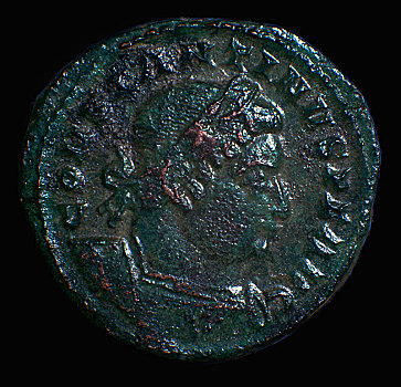 青铜,硬币,4世纪,艺术家,未知