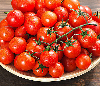 西红柿,圣女果,特写