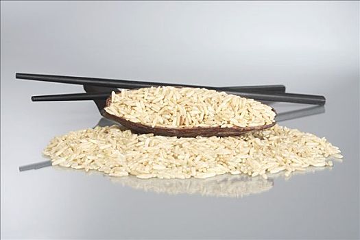 糙米,筷子