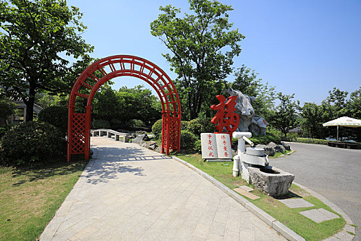 南京银杏湖景观