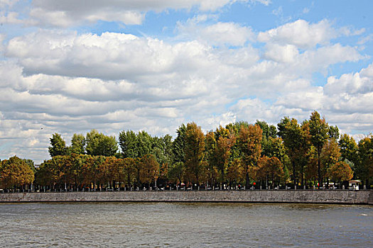 莫斯科河两岸