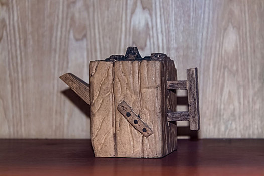 木雕茶壶工艺品