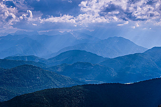 德国,巴伐利亚,上巴伐利亚,陆地,兰格丽斯,区域,风景