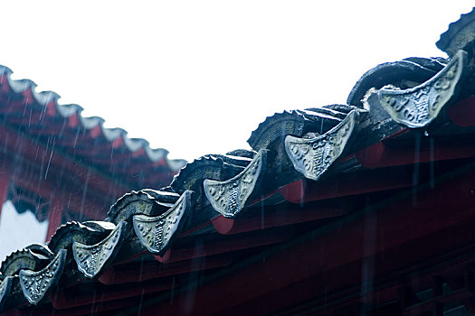 雨天的屋檐